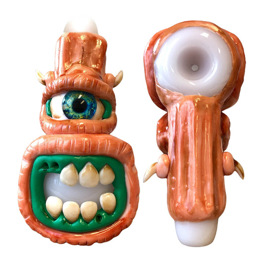 Zahnloser Krabben-Glaspfeife Monster Edition 14 cm