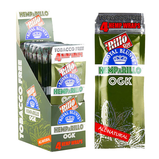 Hemparillo Hanf-Wraps OGK x4 Blunts (15 Packungen/Display)