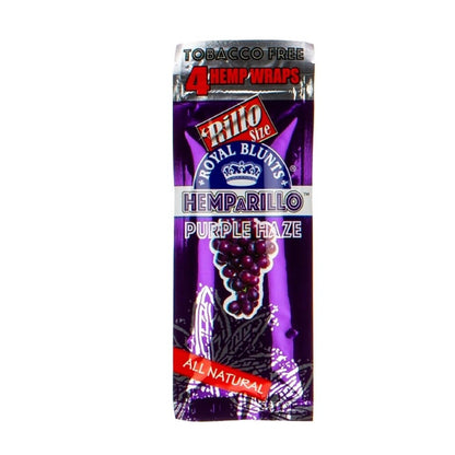 Hemparillo Hanf-Wraps Purple Haze x4 Blunts (15 Packungen/Display)