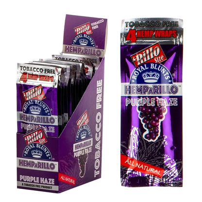 Hemparillo Hanf-Wraps Purple Haze x4 Blunts (15 Packungen/Display)