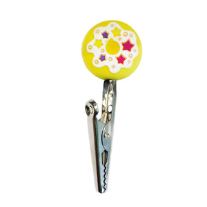 Gelenkknipser-Donut aus Metall und Silikon (12 Stück/Beutel)