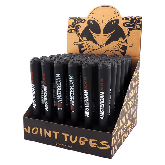 Joint Holders Amsterdam Cannabis Black (36 Stück/Display)