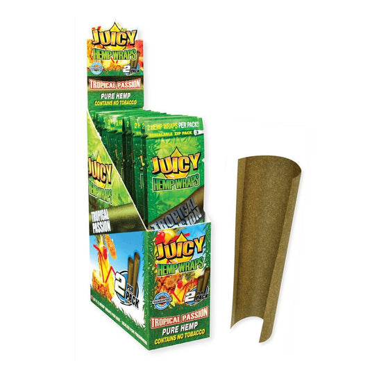 Juicy Jay's Hemp Wraps Blunt Tropical (25 Stück/Display)