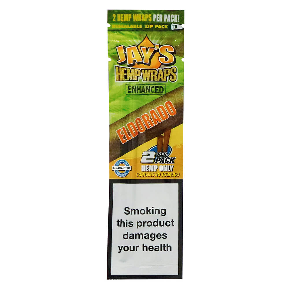 Juicy Jay's Hanf-Wraps Eldorado Ananas-Shake mit Terpenen (25 Stück/Display)