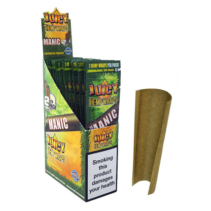 Juicy Jay's Hemp Wraps Blunt Manic (25 Stück/Display)
