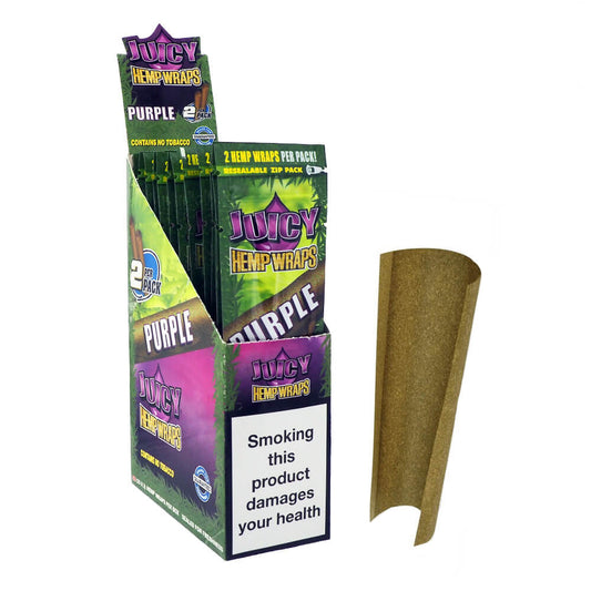 Juicy Jay's Hanf-Wraps Blunt Lila (25 Stück/Display)