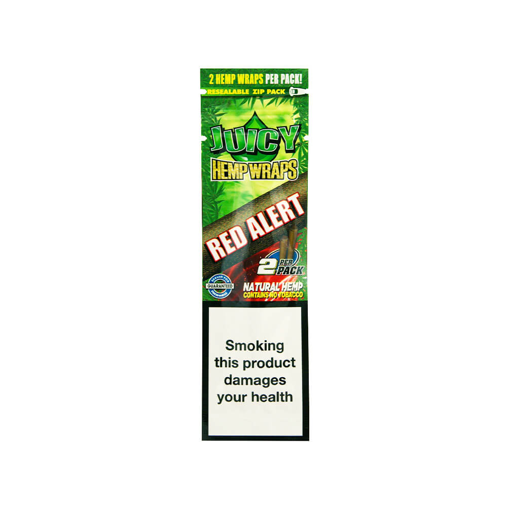 Juicy Jay's Hemp Wraps Blunt Red Alert (25 Stück/Display)