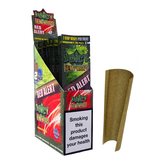 Juicy Jay's Hemp Wraps Blunt Red Alert (25 Stück/Display)