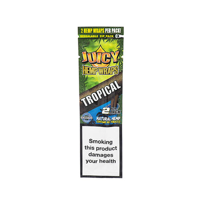 Juicy Jay's Hemp Wraps Blunt Tropical (25 Stück/Display)