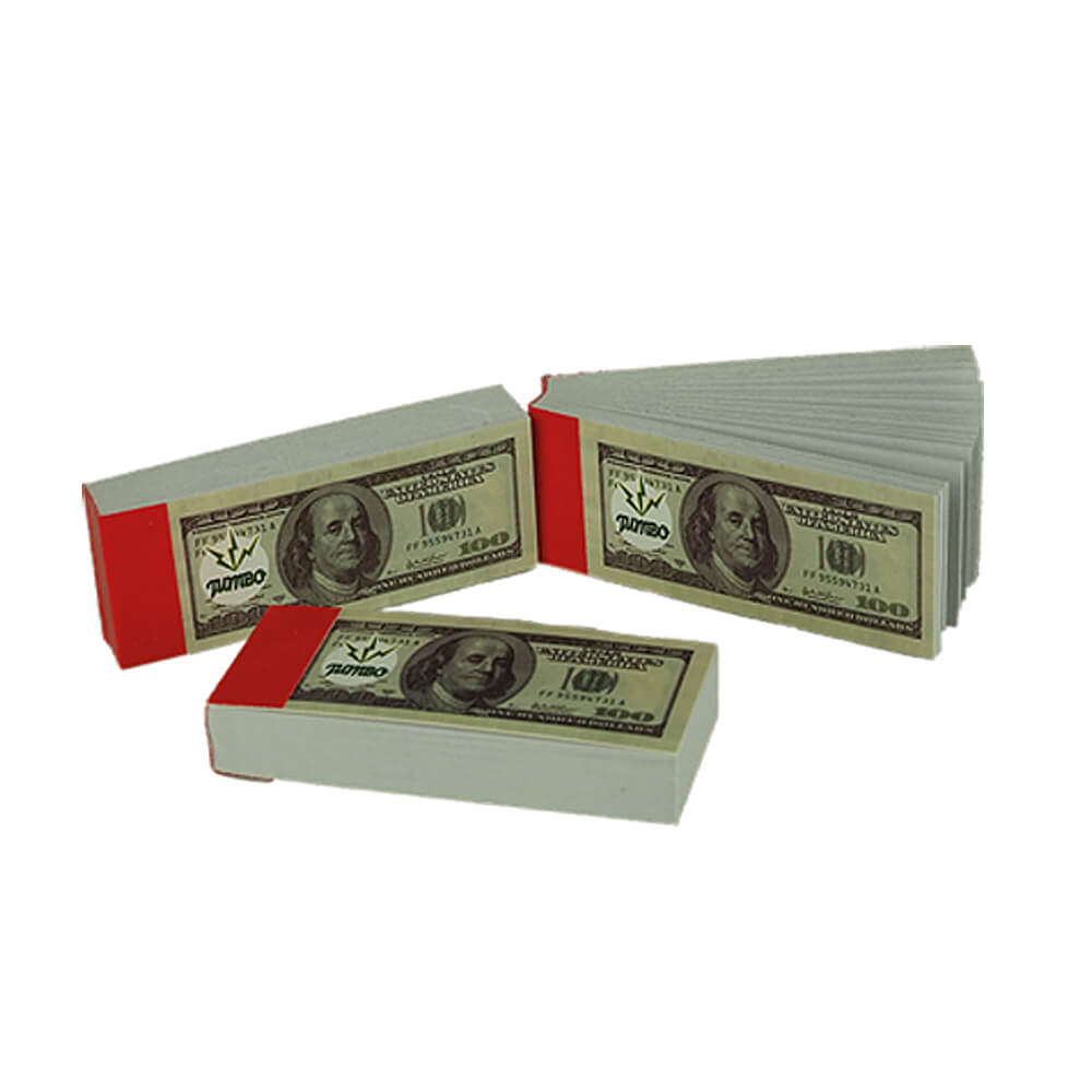 Jumbo-Dollar-Schein-Trinkgelder (100 Stück/Display)