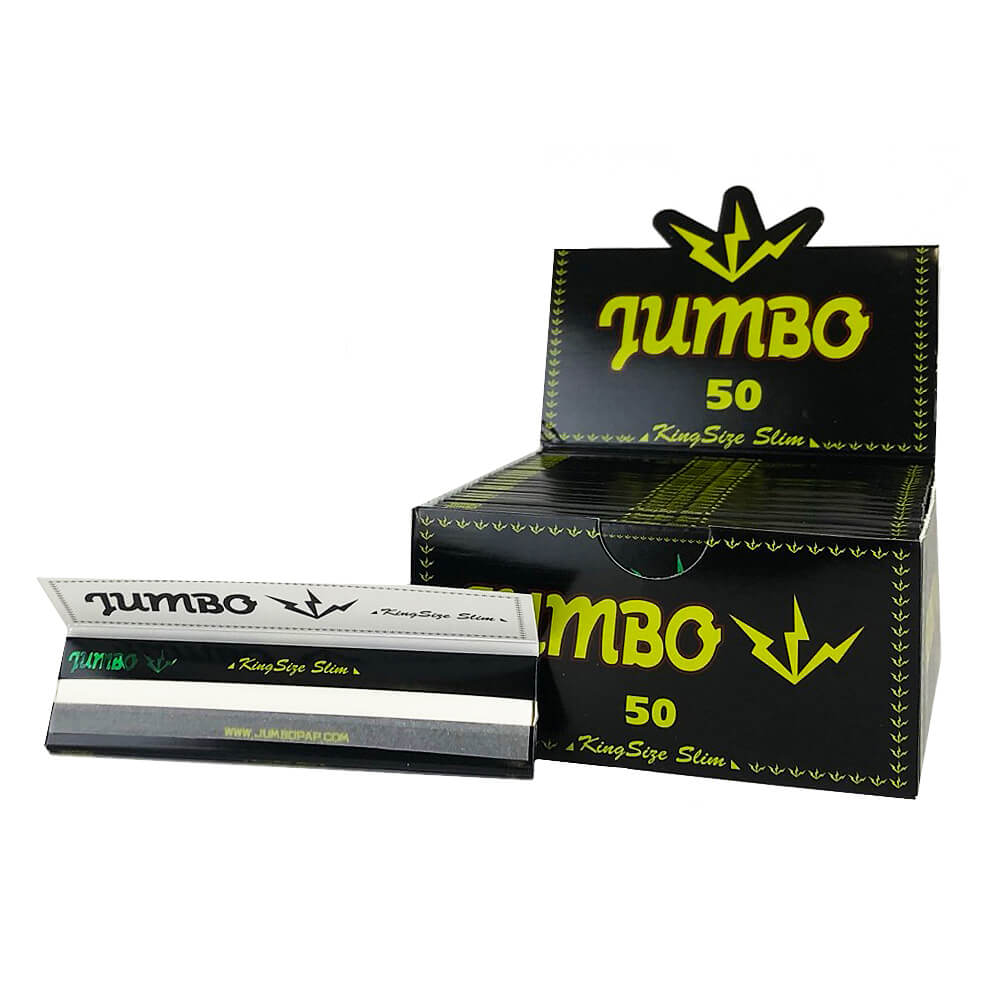 Jumbo King Size Zigarettenpapier (50 Stück/Display)