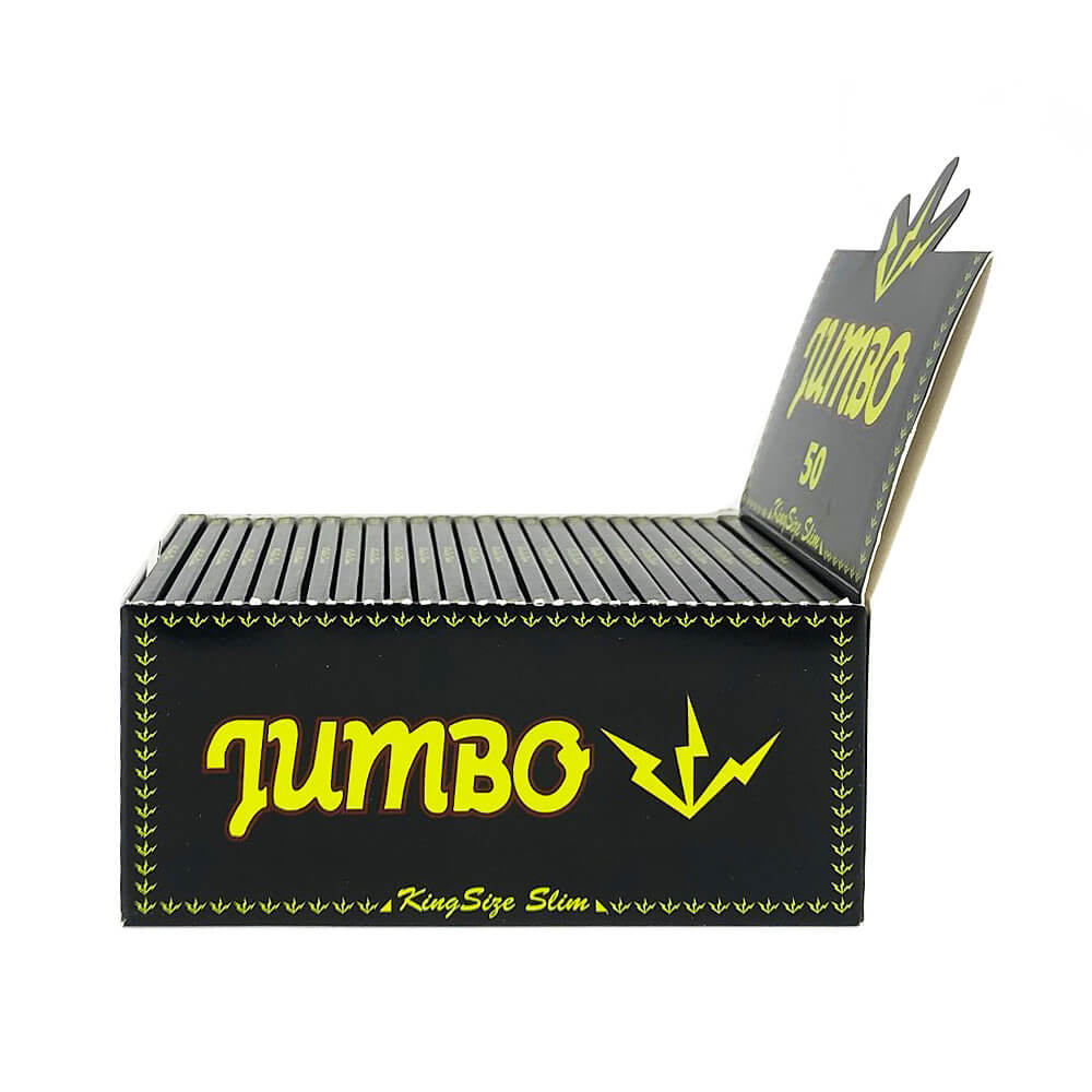 Jumbo King Size Zigarettenpapier (50 Stück/Display)