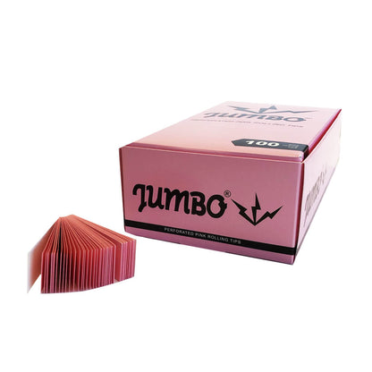 Jumbo-Filtertips in Pink (100 Stück/Display)