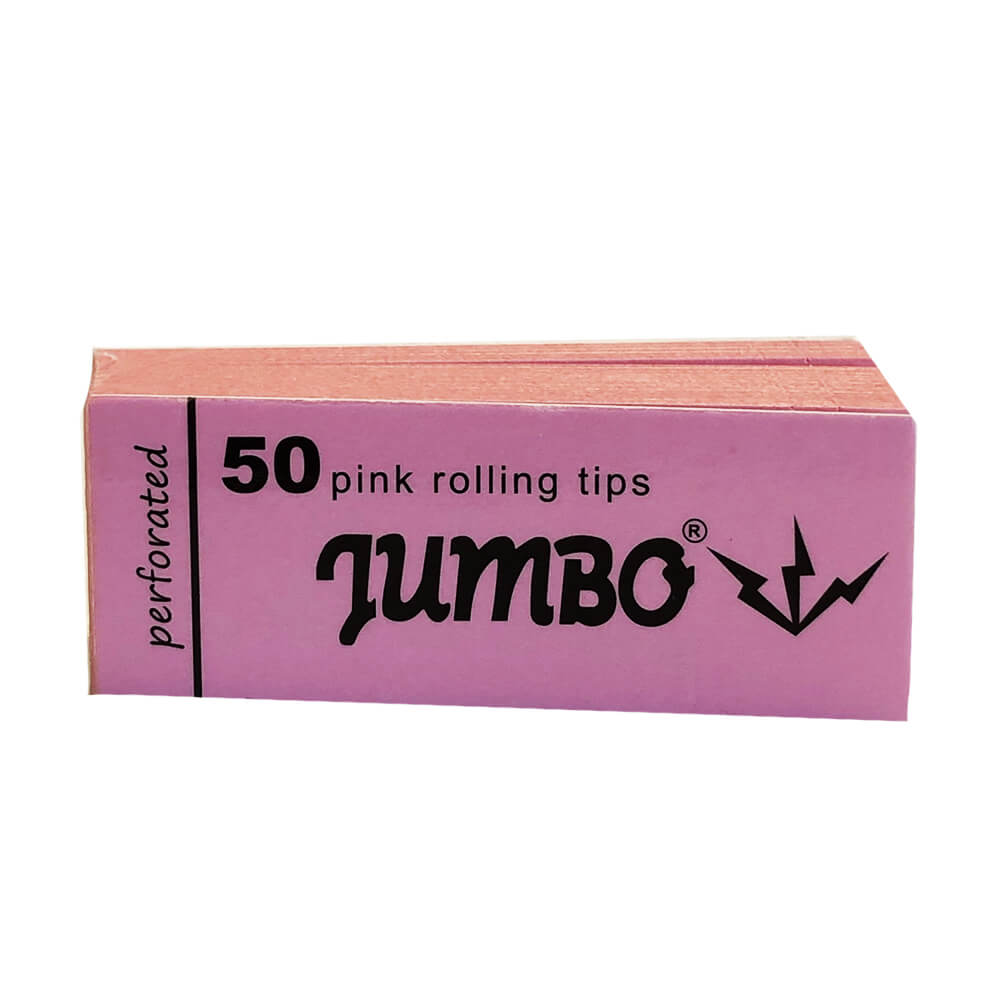 Jumbo-Filtertips in Pink (100 Stück/Display)