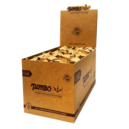 Jumbo King Size ungebleichte Eiswaffeln, 3 Stück pro Packung (32 Stück/Display)