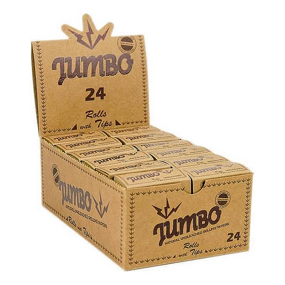 Jumbo Unbleached Brötchen mit Spitzen (24 Stück/Display)
