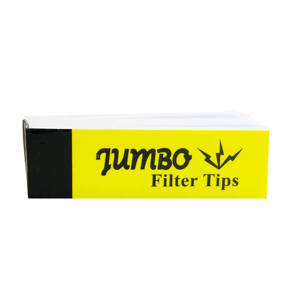 Jumbo gebleichte Filterspitzen, Mellow Yellow (100 Stück/Display)