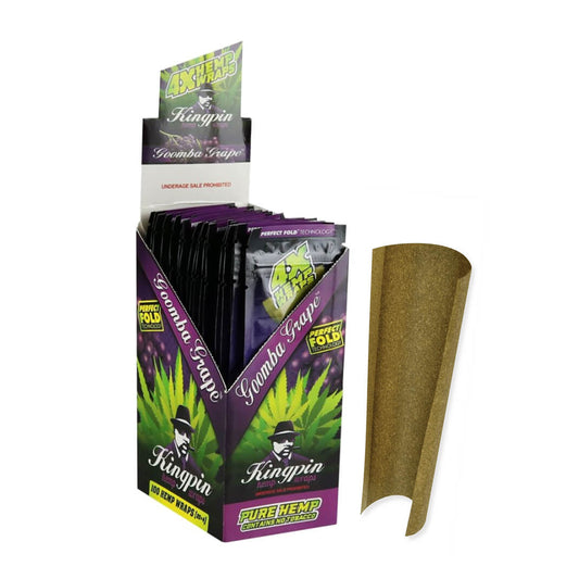 Kingpin Hanf-Wraps Blunt Purple (25 Stück/Display)