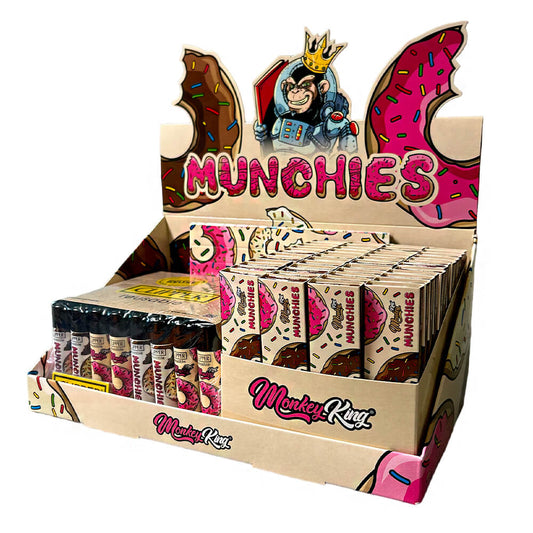 Monkey King Clipper Feuerzeuge mit Zigarettenpapier und Filtertips (96 Stück/Display)