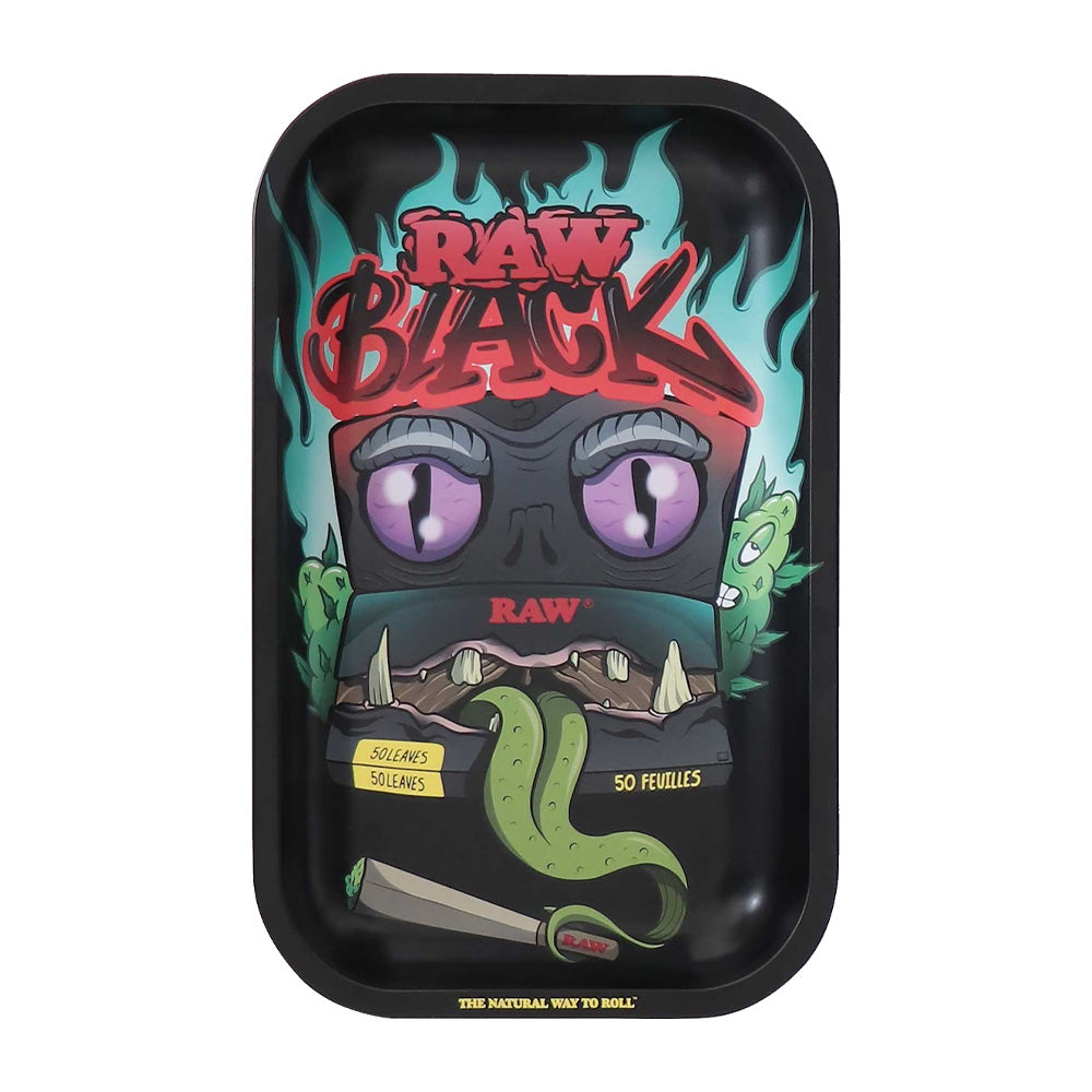 RAW Black Monster Rolling Tray Medium 17,5 x 27,5 cm