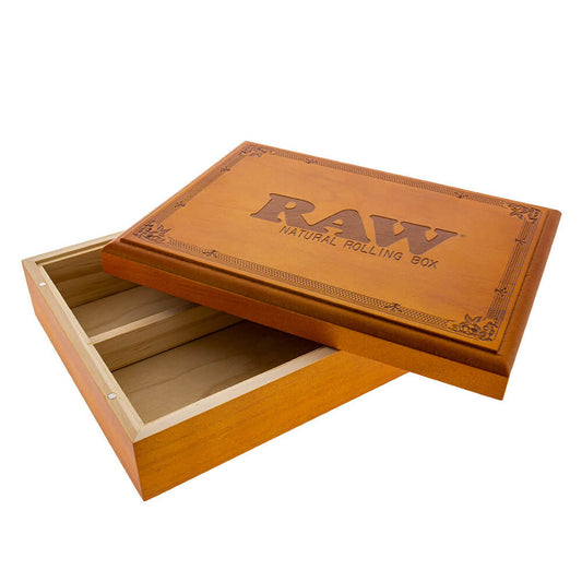 RAW x RYOT Natürliche Rollbox aus Holz