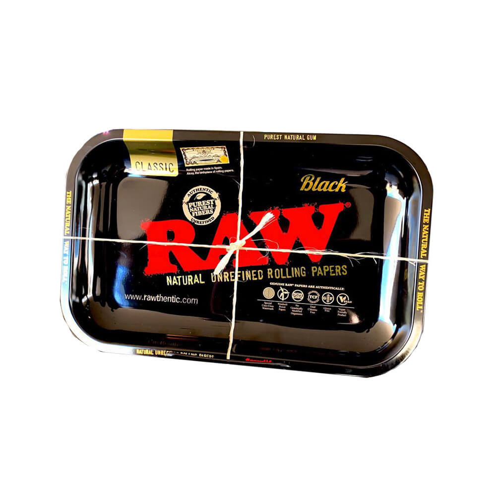 RAW® Schwarzes mittelgroßes Metall-Drehbrett