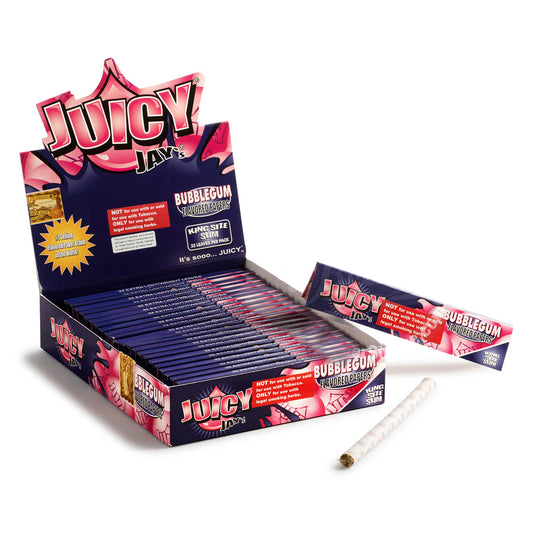 Juicy Jay Kingsize Bubblegum-Drehpapier (24 Stück/Display)