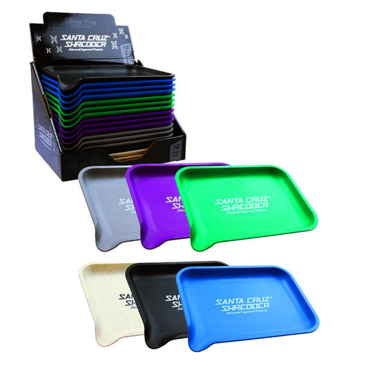 Santa Cruz biologisch abbaubares Rolling Tray 14x19cm (16 Stück/Display)