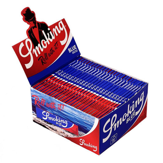 Smoking Blue Rolling Paper King Size (50 Stück/Display)