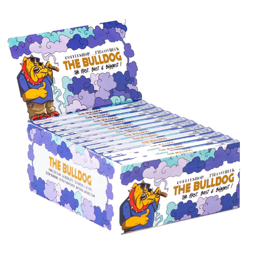 The Bulldog Rolling Papers King Size Slim mit Tips Limited Edition (24 Stück/Display)