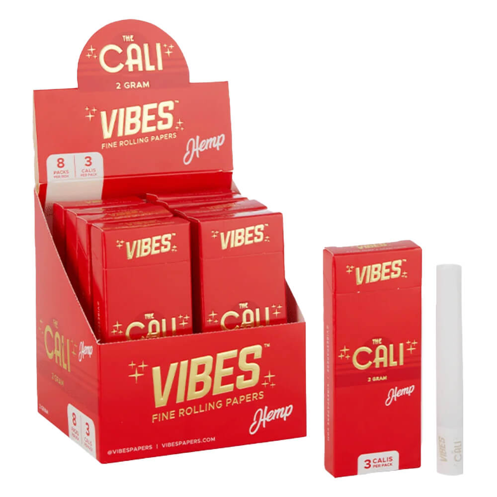 VIBES The Cali Cones Hanf 2g 3er-Pack (8 Stück/Display)