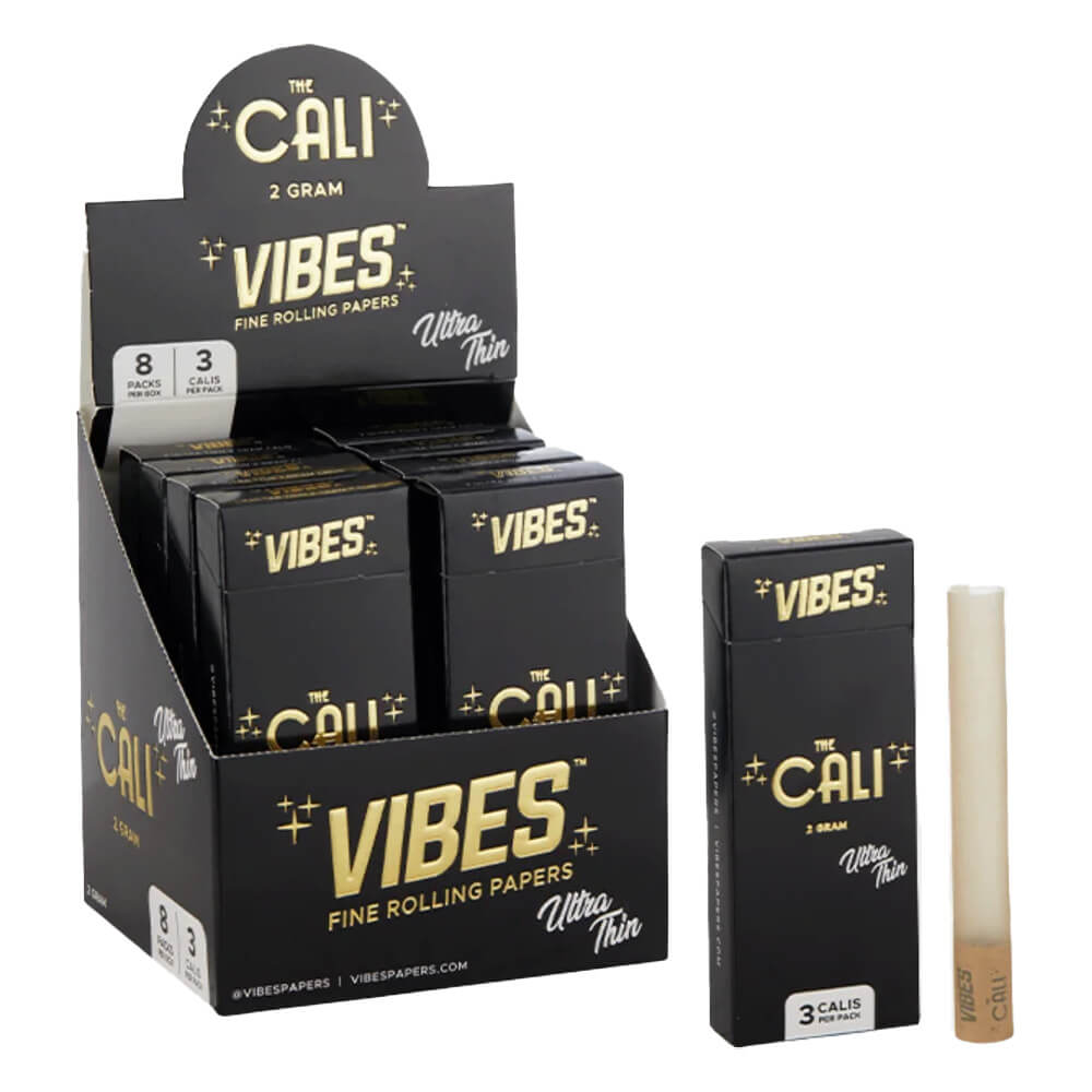 VIBES The Cali Cones Ultra Thin 2g 3er-Pack (8 Stück/Display)