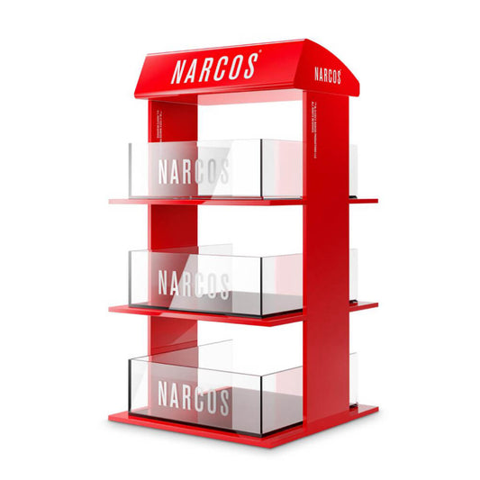 Narcos Display für Feuerzeuge (für 90 Stück)