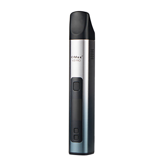 X-Vape X-Max V3 Pro Vaporizer für getrocknete Kräuter, Silber